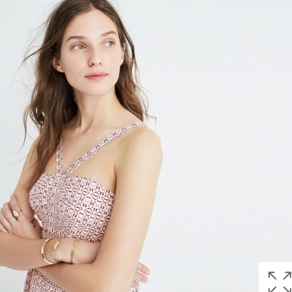 NEW • Madewell • Silk Convertible Halter Dress - Picture 3 of 6